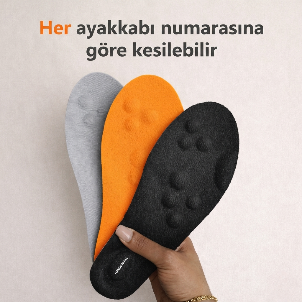 HARDONHILL Memory Foam Hafızalı Tabanlık
