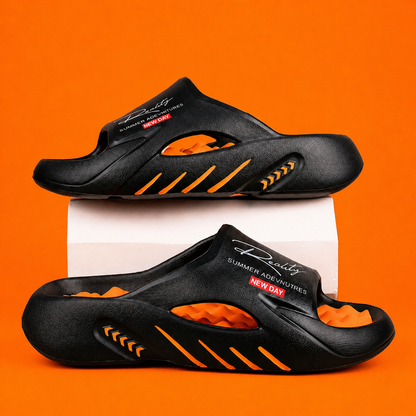 HillSlide Erkek Terlik | Kaymaz Taban | Hafif & Rahat
